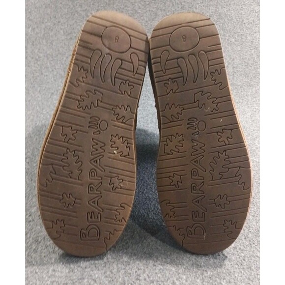 Bearpaw Emma Short Boots Womens 8 Suede Upper Sheepskin Wool Lined Pull On - Picture 14 of 15